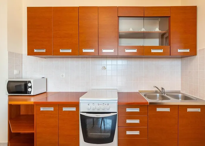 Seaside With A Swimming Pool Posedarje, Novigrad - 6162 公寓 珀塞达耶